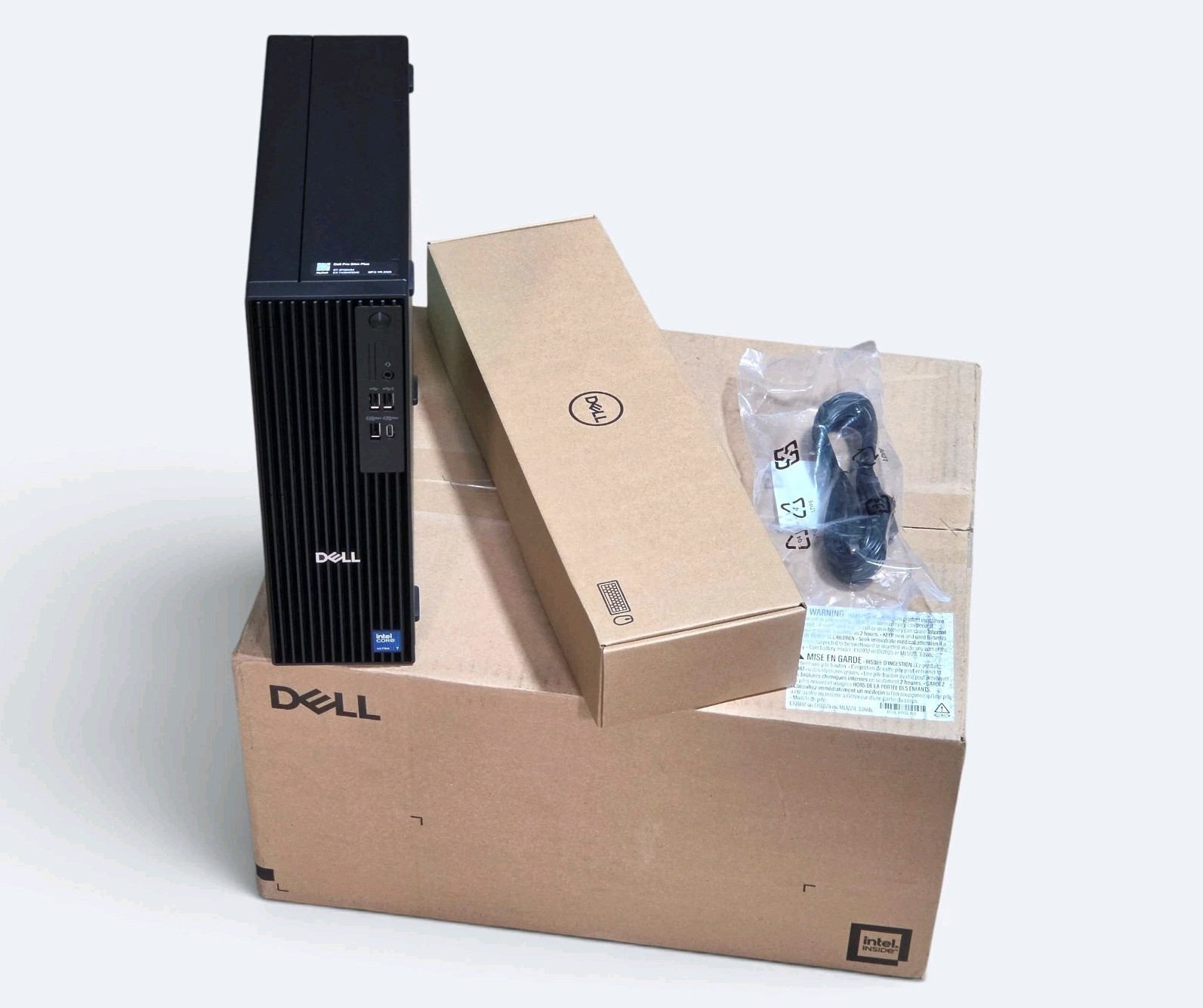 Dell Pro Slim PlusSFF, Ultra 7-265, 16GB, 512GB SSD, 3-DP, Win 11 Pro, Wi-Fi 🔥