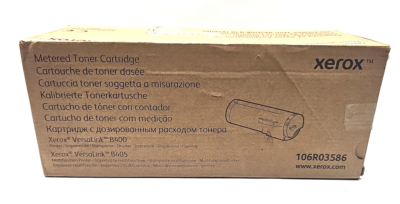 for Xerox VersaLink B400, B405 25K Metered Toner 106R03586