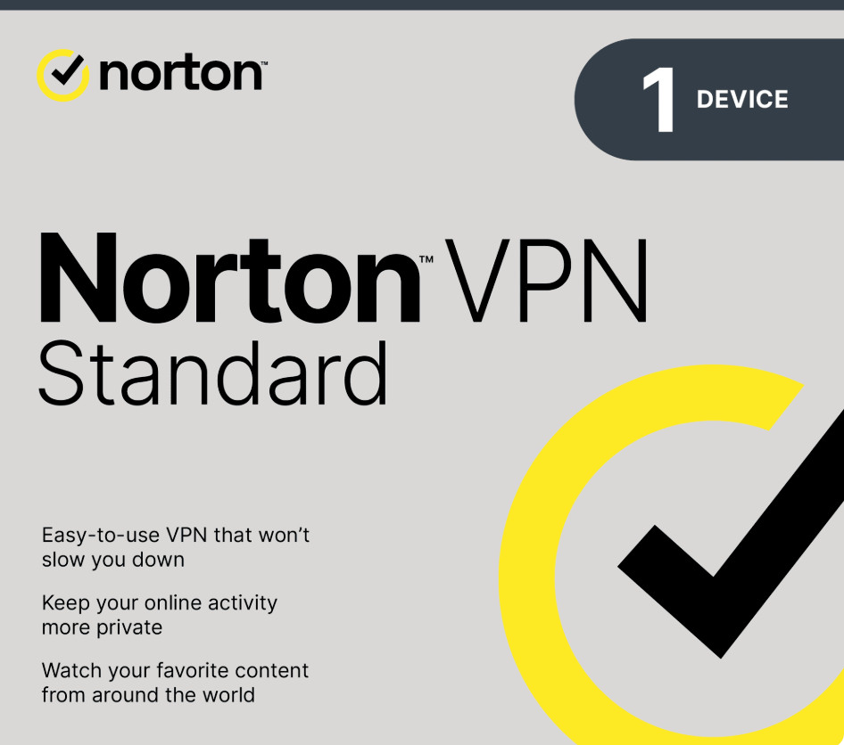 NORTON SECURE VPN 1 Device Brand New 1 year Subscription Ships FAST 
