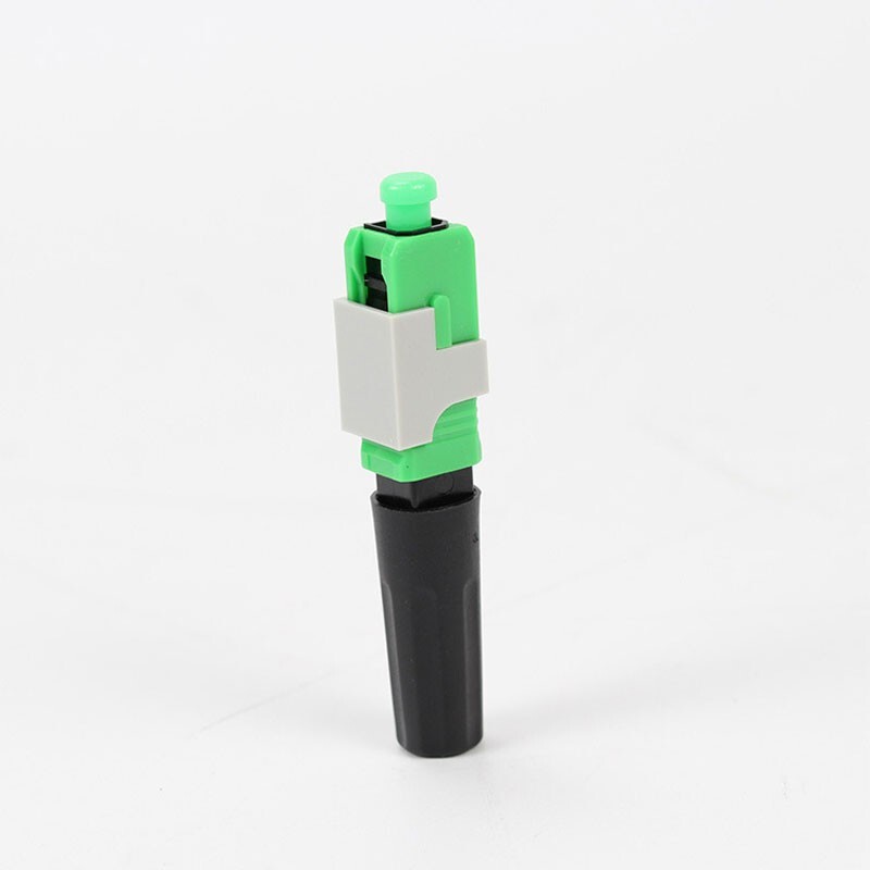 SC APC Fiber Connector Embeded Carrier-Class Fiber Optic Cable Connector 