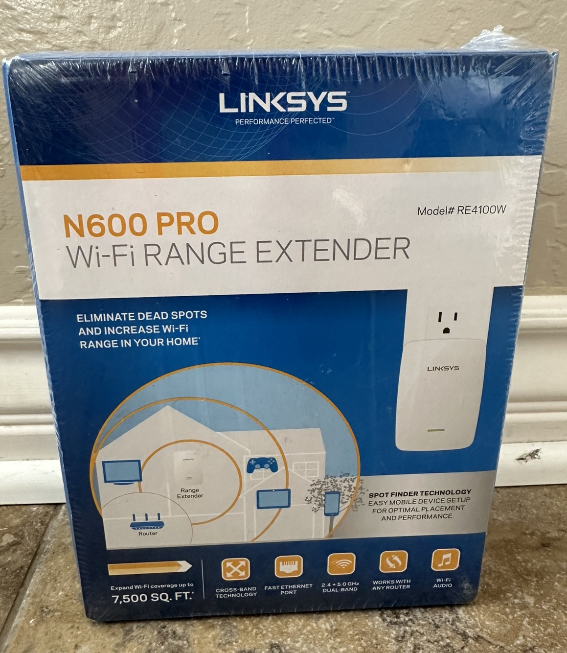 Linksys RE4000W N600 PRO Wi-Fi Range Extender