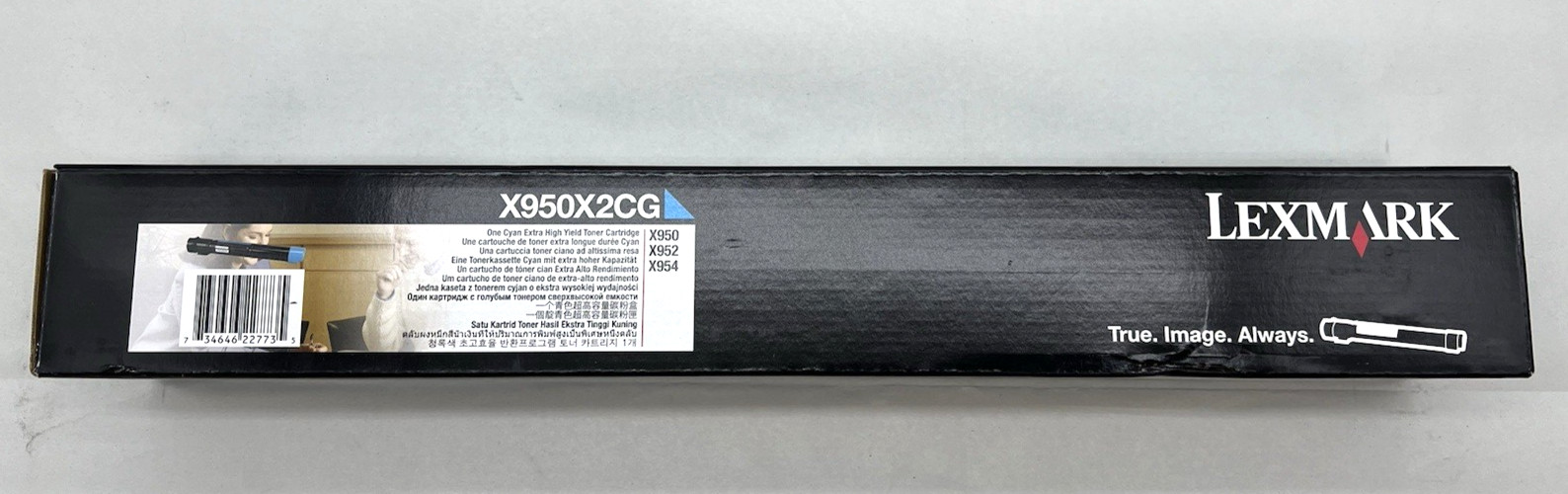 LEXMARK  X950X2CG CYAN Toner Original Sealed Box X950/X952/X954