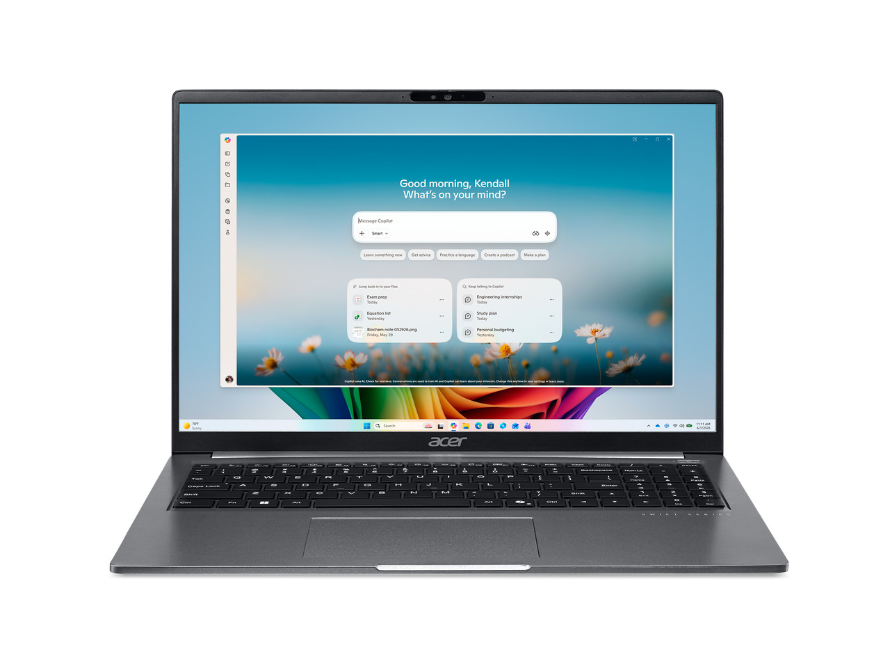 Acer Swift Lite 16 16.0" AMD Ryzen AI 5 330 16GB LPDDR5 Memory 512GB NVMe SSD Wi
