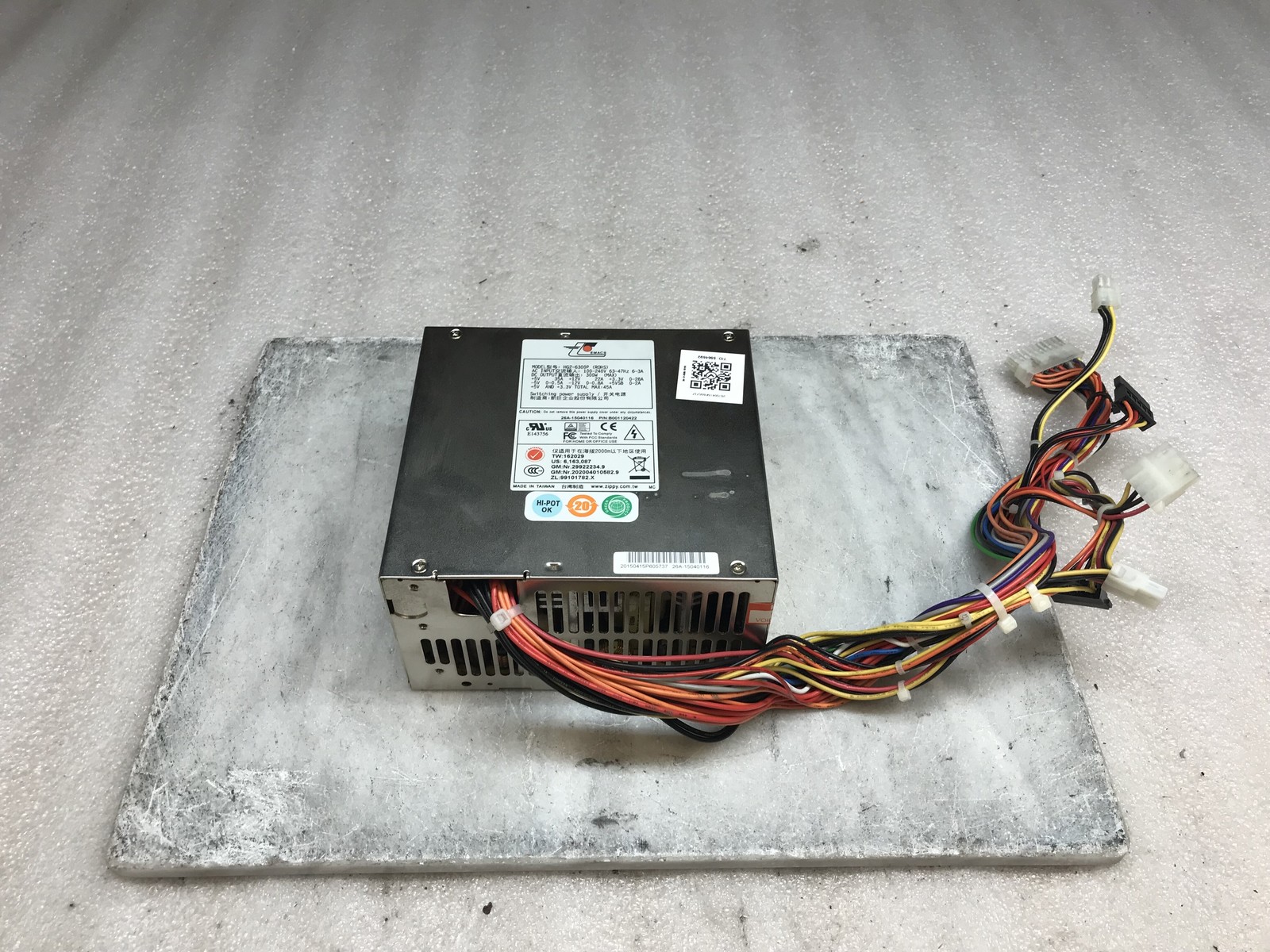 Emacs HG2-6300P power supply EMACS ATX 300W P/N B001120422 100-240v