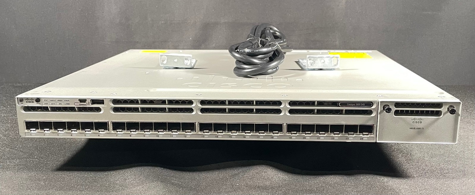 Cisco WS-C3850-24S-E 24 Port SFP 3850 IP Services Switch - Same Day Shipping