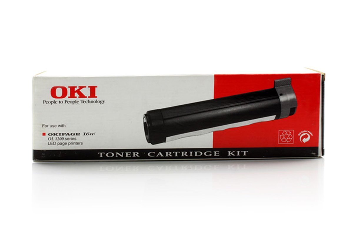Genuine OKI TONER 09002386 Okipage 16N OL 1200 SERIES BLACK A-Stock