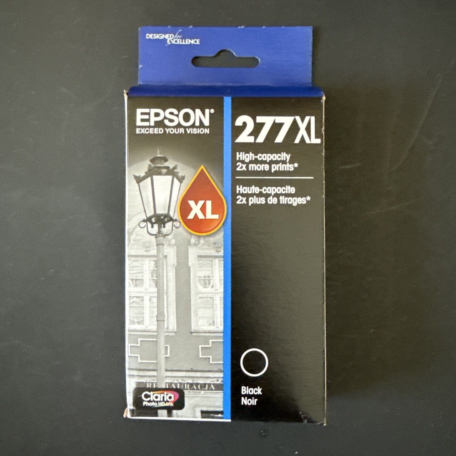 Epson Claria Photo High Definition Inkjet Printer Ink Black 1 Count Genuine C...