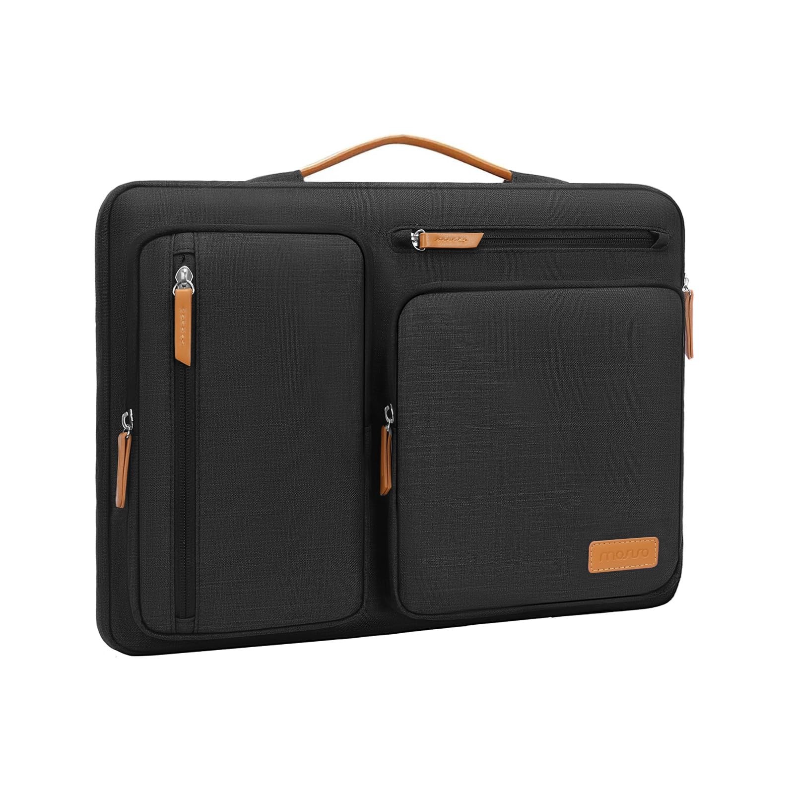 MOSISO 360 Protective Laptop Case 16 inch, 15-15.6 inch 16 Black