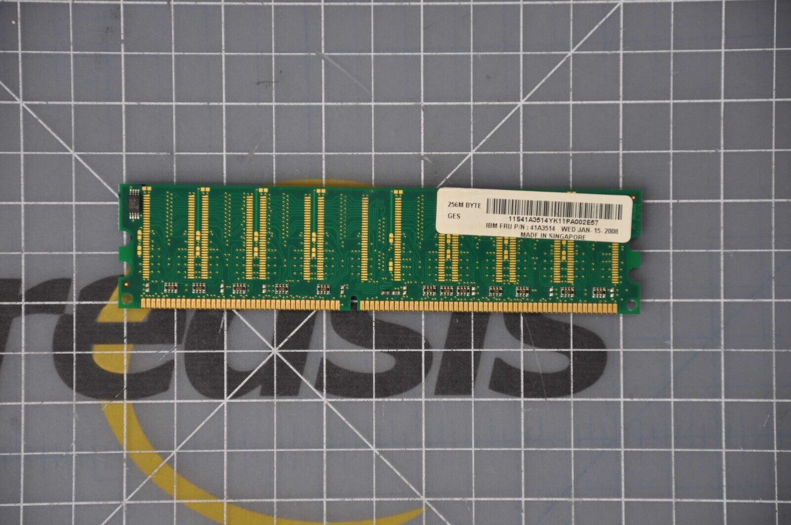 IBM 256MB DDR-266MHz PC2100 184Pin DIMM Memory Module 41A3514