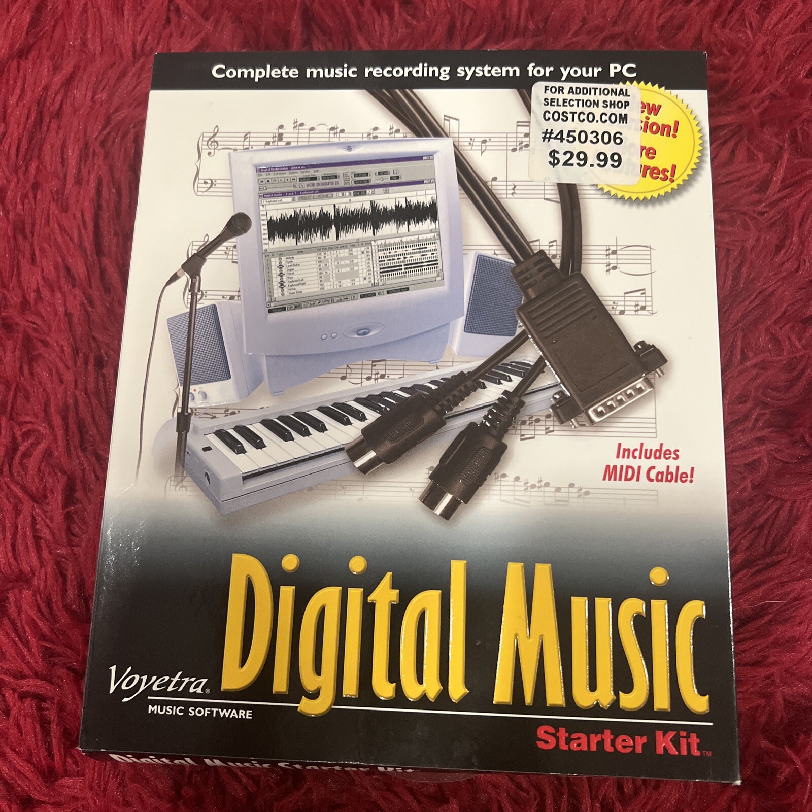 Voyetra Computer Music Starter Kit  Music Software CD-ROM Read Description