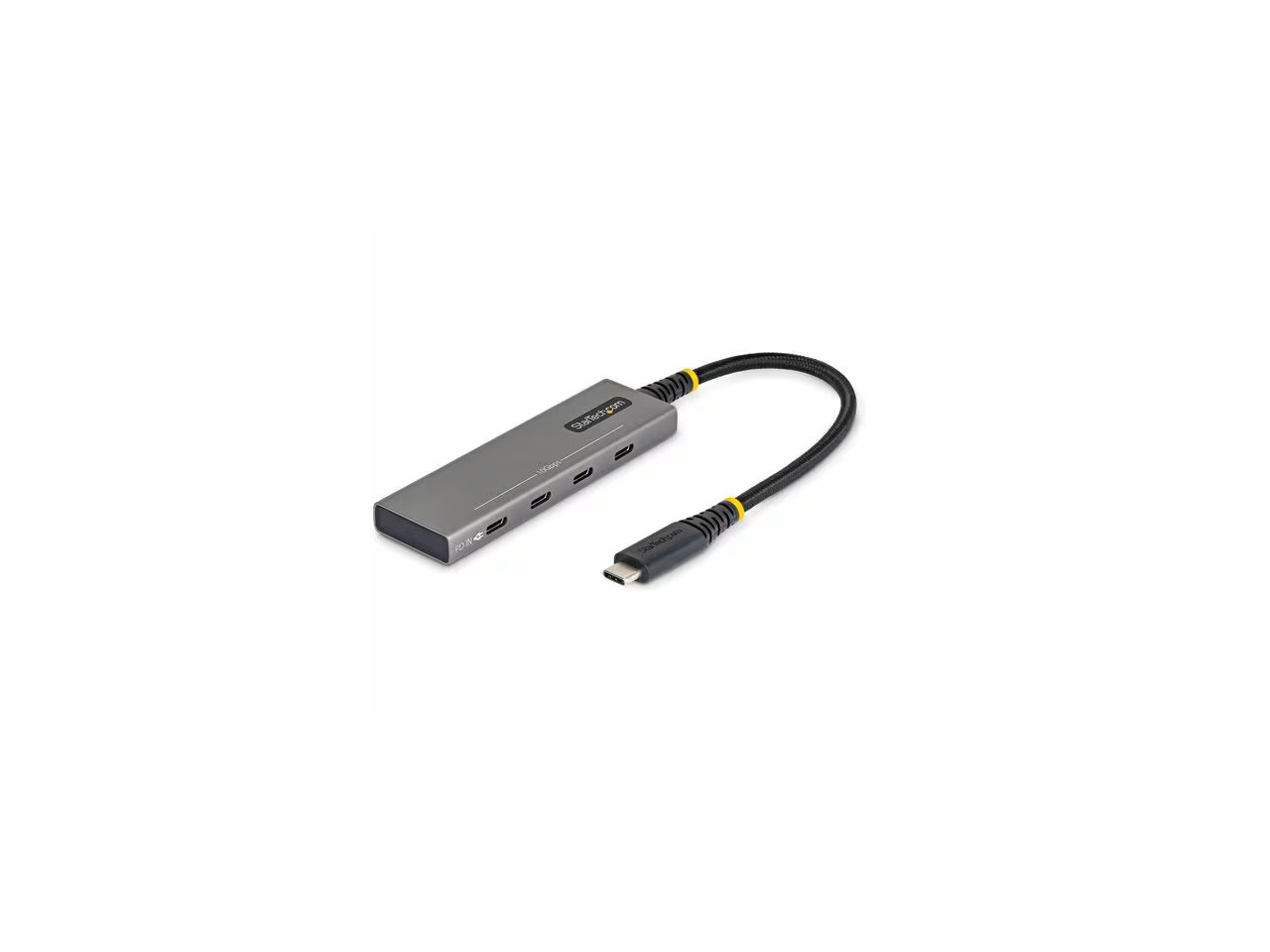 StarTech 4-Port USB-C Hub - 10Gbps - 100W PD Charging - 4x USB-C Ports - Overcur