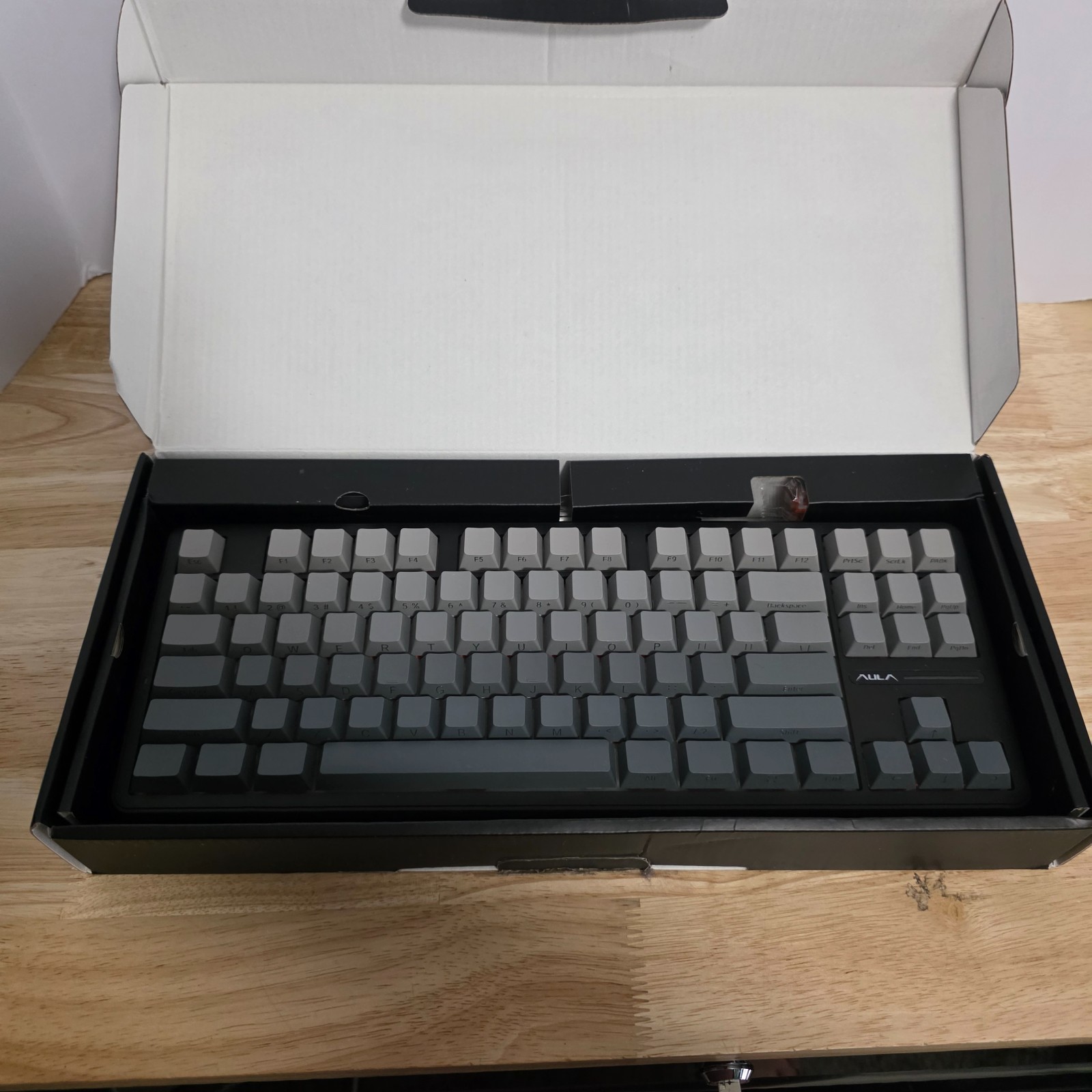 AULA F87 Pro Wireless Mechanical Keyboard Tri-Mode Hot Swappable (F87 Pro-Black)