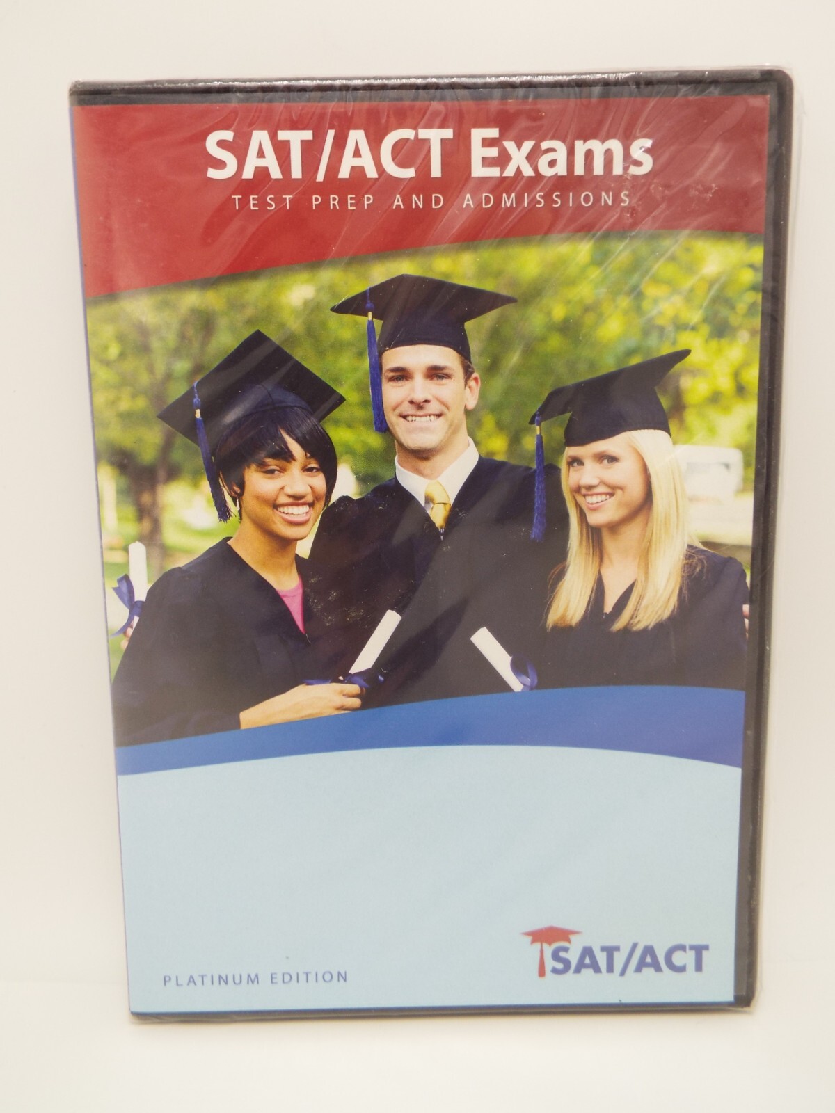 SAT/ACT Exams Test Prep and Admissions: Platinum Edition Software Sealed DVD NEW
