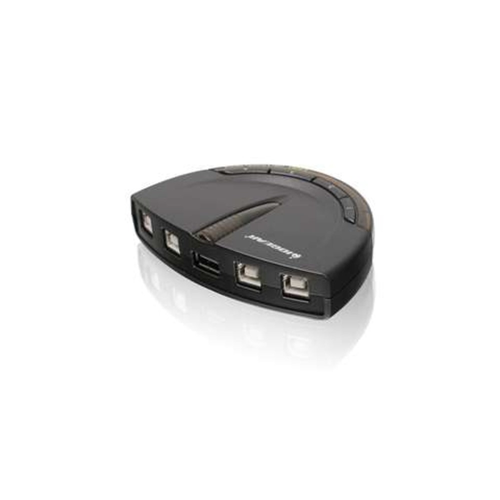 Iogear Gub431 4 Port Usb 2.0 Automatic Printer Switch.Automatically Switch