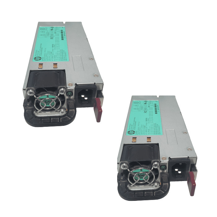 2-PACK HP 1200W ETH ASICS Bitcoin Crypto Mining Power Supply PSU 643956-211