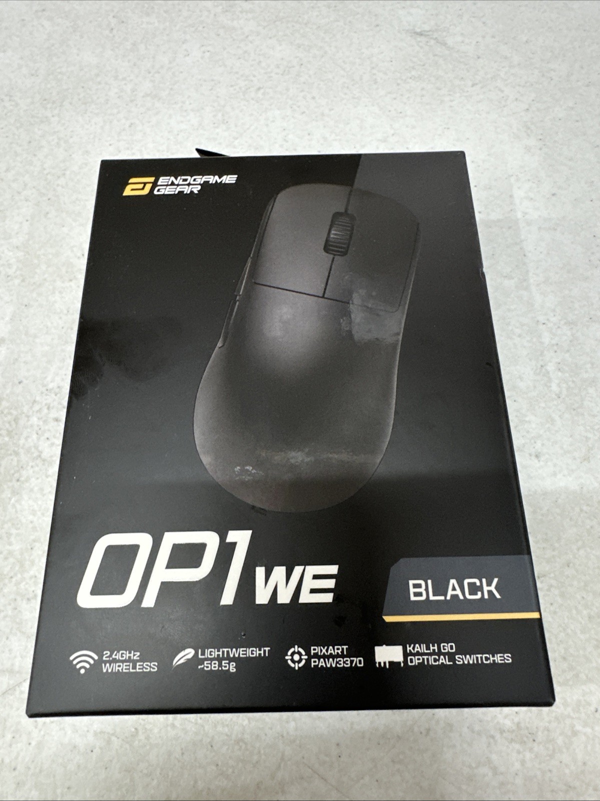 ENDGAME GEAR OP1we Wireless Gaming Mouse - Brand New Sealed Fast