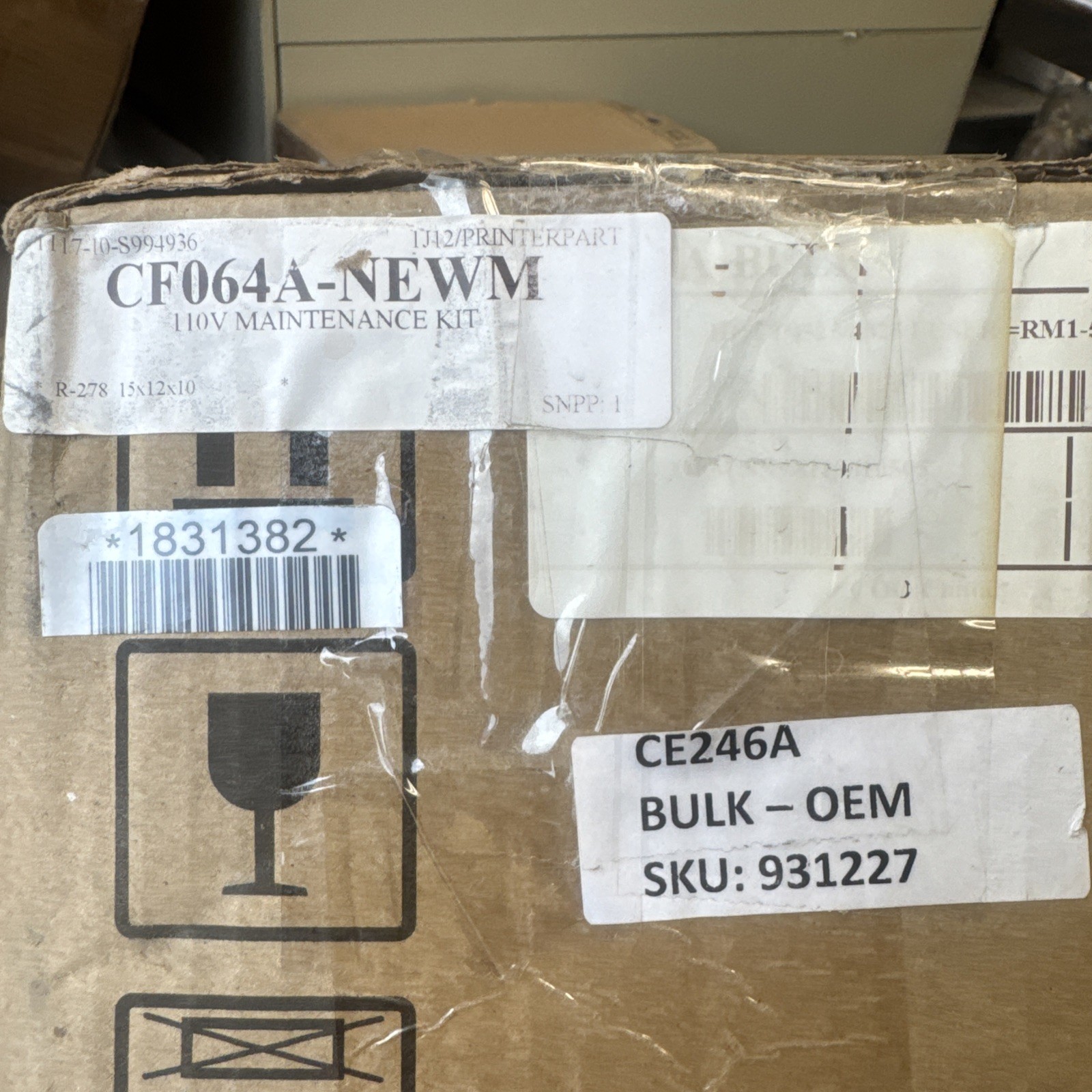 HP CF064-67901 110V Maintenance Kit Compatible New Sealed Box 