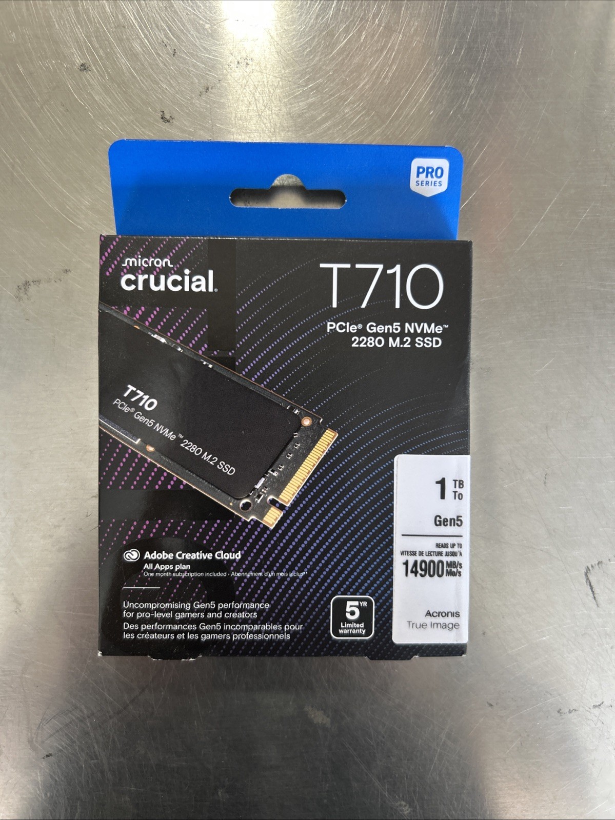 Micron Crucial T710 Gen5 Nvme 2280 M2 Ssd 14900mbs