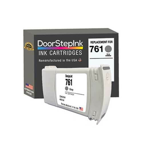 DoorStepInk Compatible Ink Cartridges for HP 761 Gray CM995A-USA