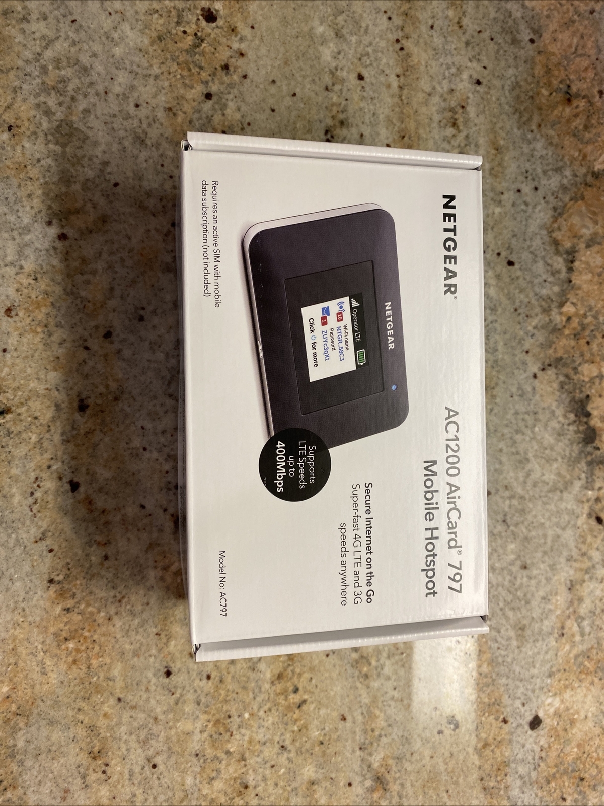 Netgear AC1200 AirCard 797 Mobile Hotspot 4G