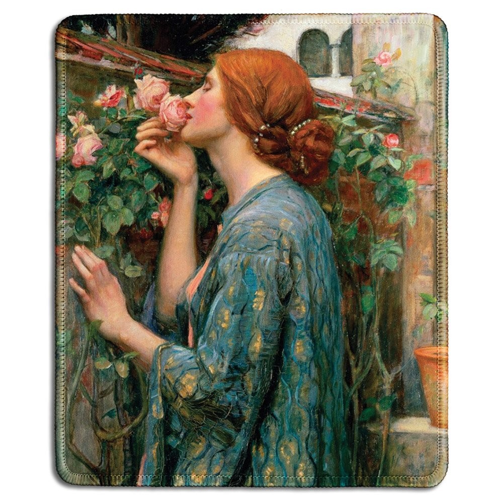 dealzEpic - Art Mousepad - Natural Rubber Mouse Medium, The Soul of the Rose 