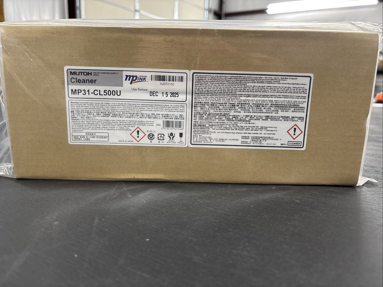 Mutoh MP31-CL500U Cleaner 500ml - OEM Brand New