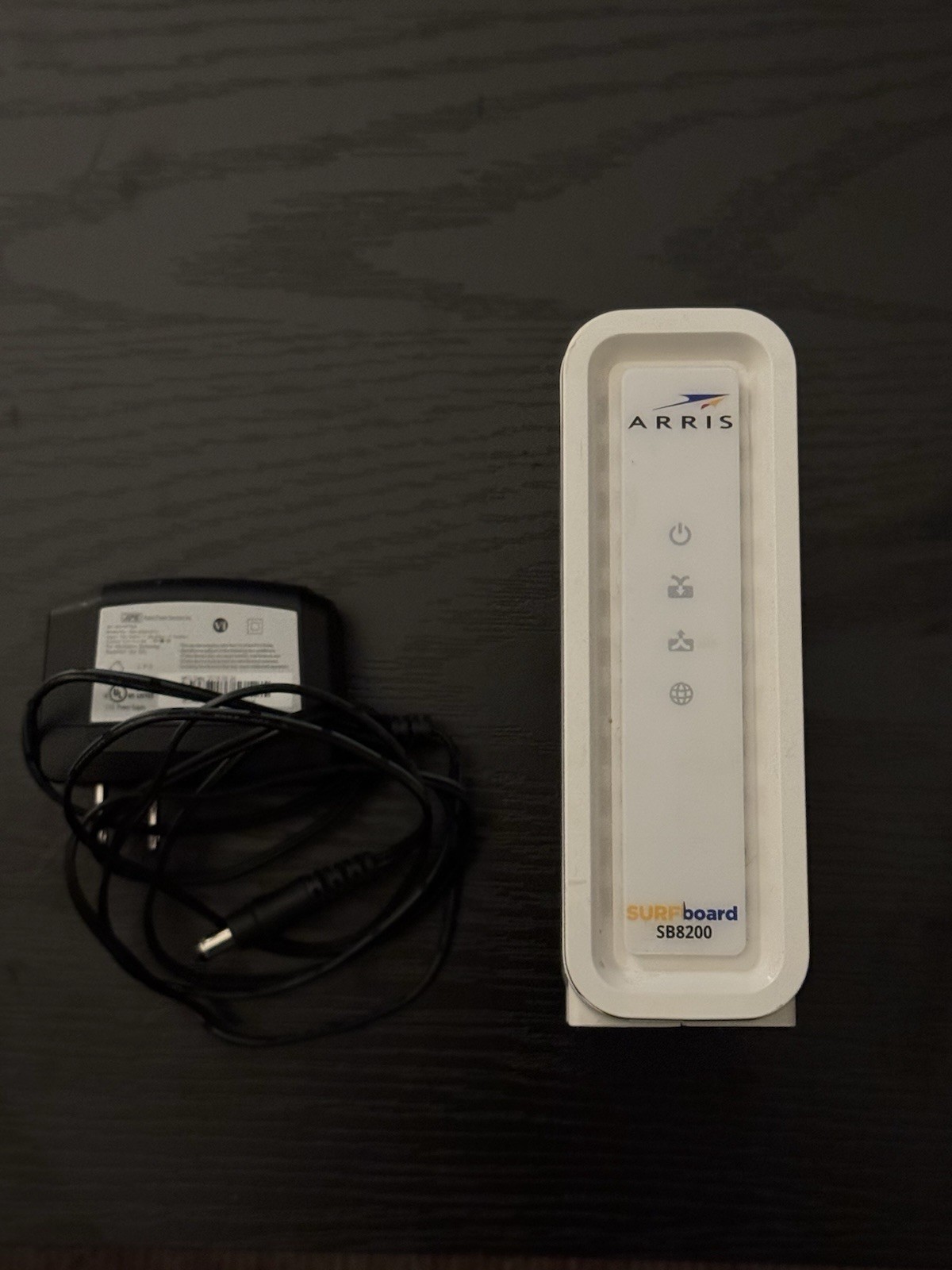 ARRIS SB8200 10 Gbps 2 Port Cable Modem With Power Cable