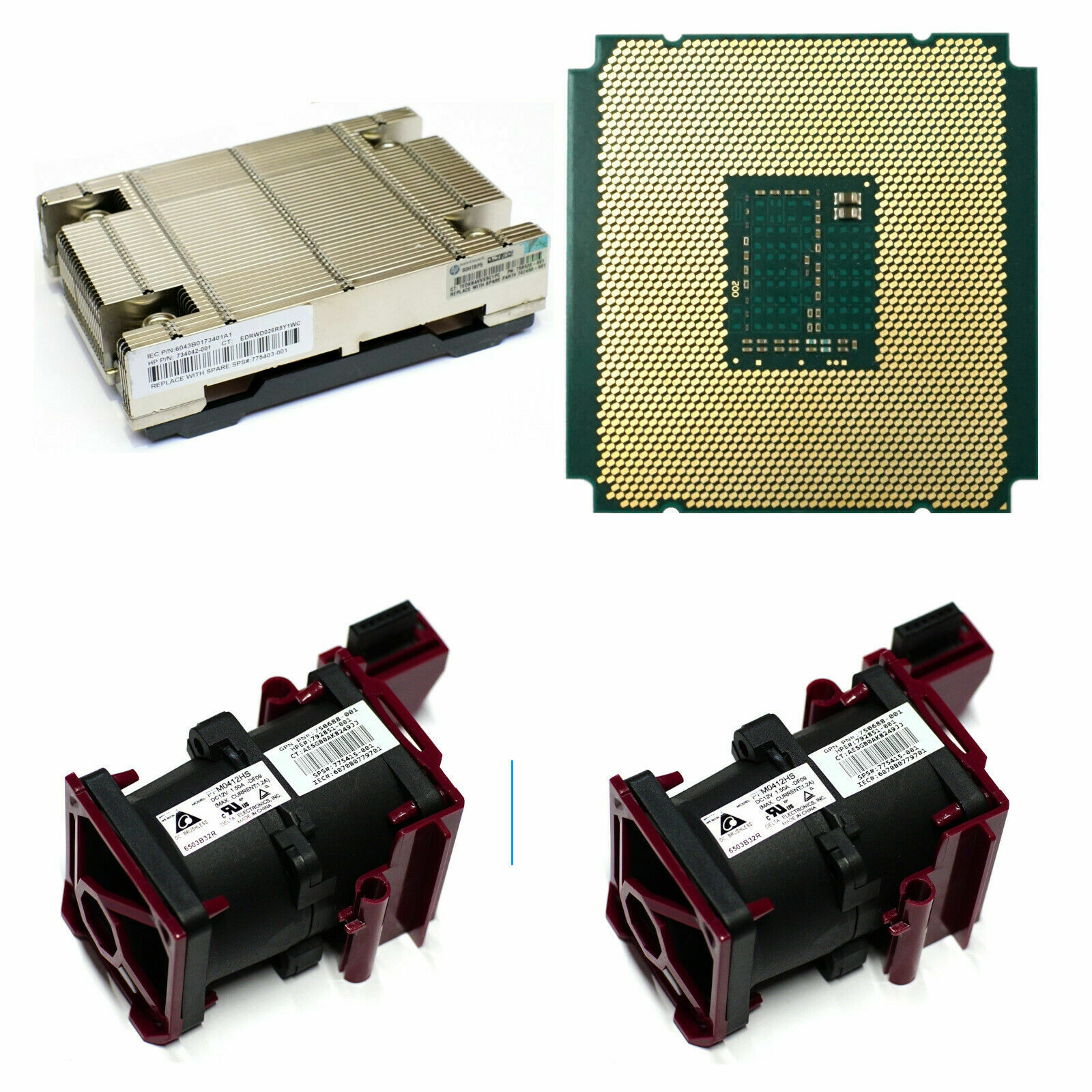 HP (755382-B21) ProLiant DL360 G9 - Intel Xeon E5-2620V3 CPU2 Kit