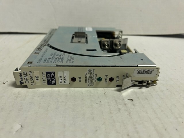 TELLABS 81.5542B-FC-REV-I, SNCPWXHFAG, TITAN-OC OPT PT LG RCH