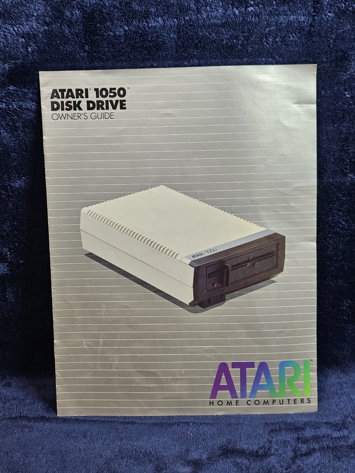 VTG 80's Atari 1050 Disk Drive Home Computer Owner's Guide Manual ONLY