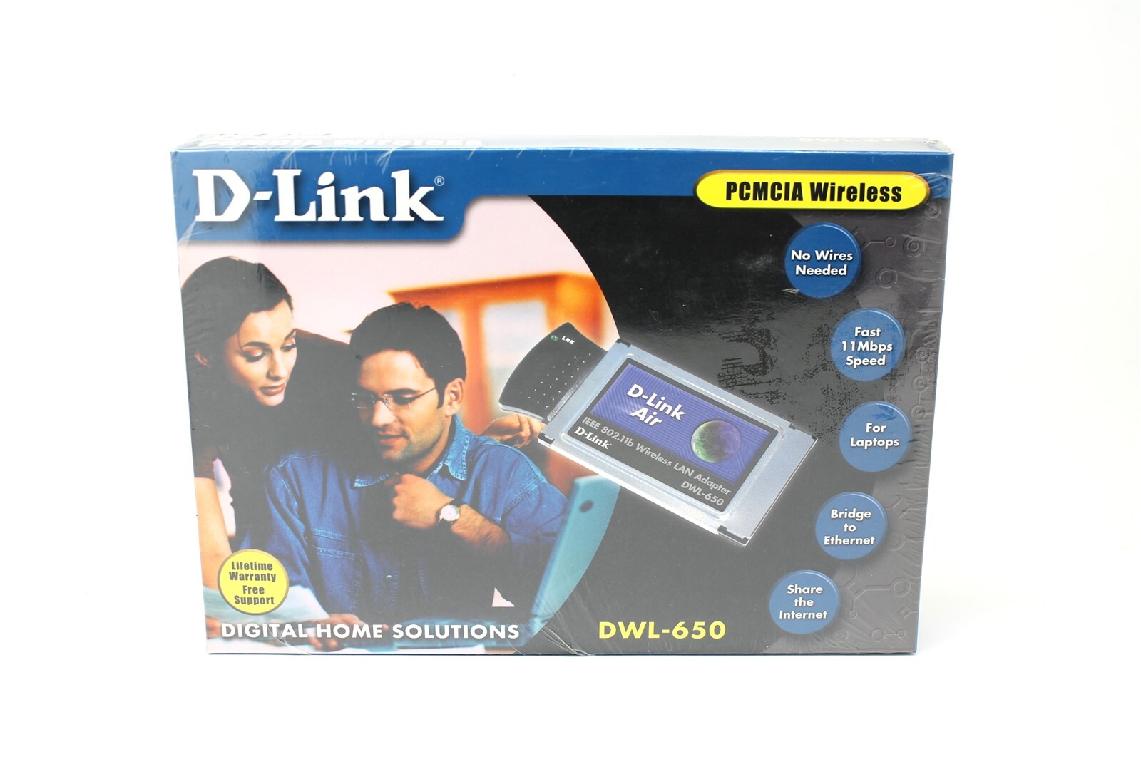 D-Link DWL-650 Wireless CardBus LAN Adapter 802.11lb11Mbps