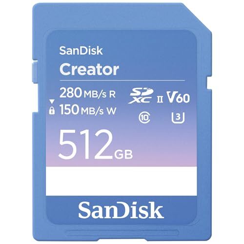 SanDisk Creator SD UHS-II Card, 512GB