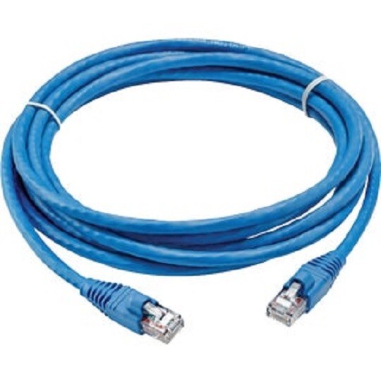 (10)-Leviton Blue 7 Ft. Network Patch Internet Enabled Cable 323-6D460-07L