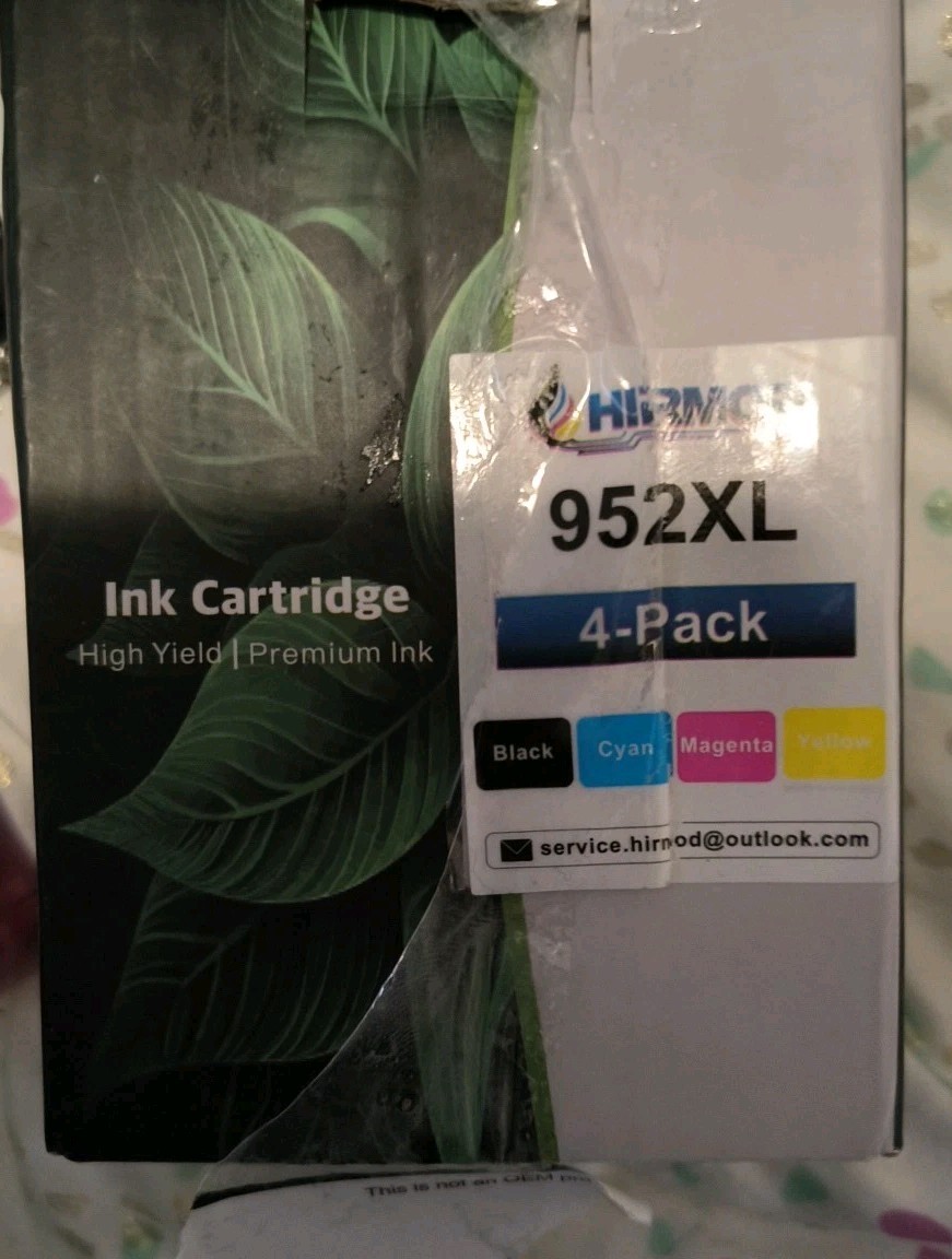 Hirmod 952XL Compatible Ink Cartridge For HP OfficeJet (LOS67AN)- 4 Colors