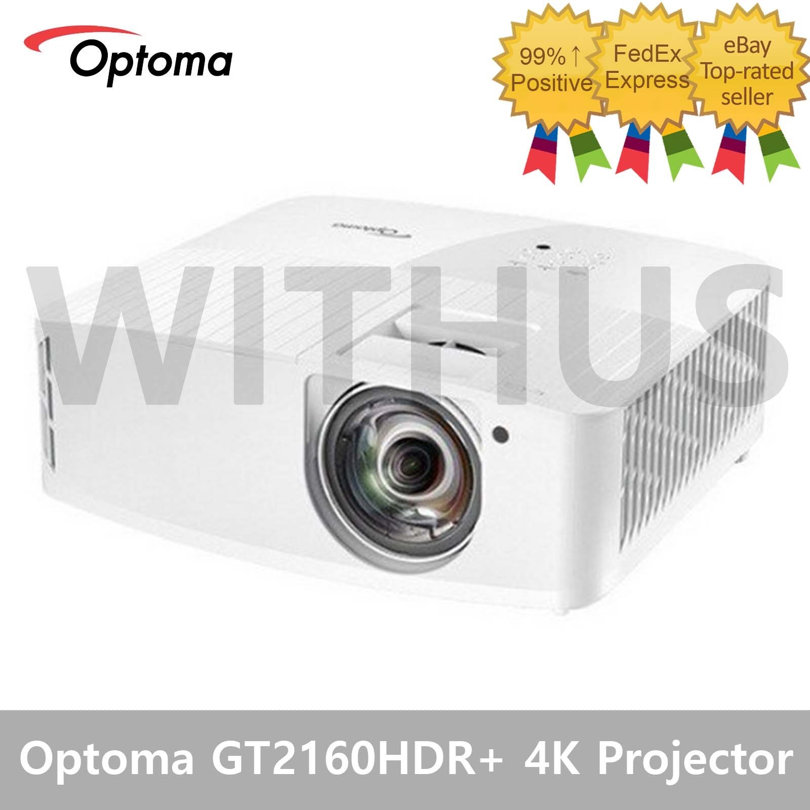 Optoma GT2160HDR+ 4K UHD Short Throw Projector 4200 ANSI 300" DLP - Tracking