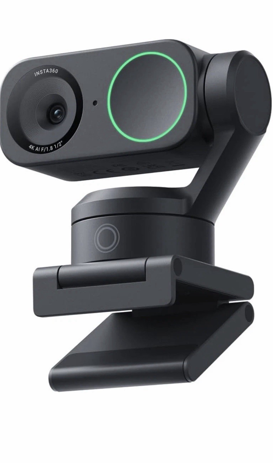 Insta360 - Link 2 PTZ 4K Webcam for Conferencing, Gaming & Streaming