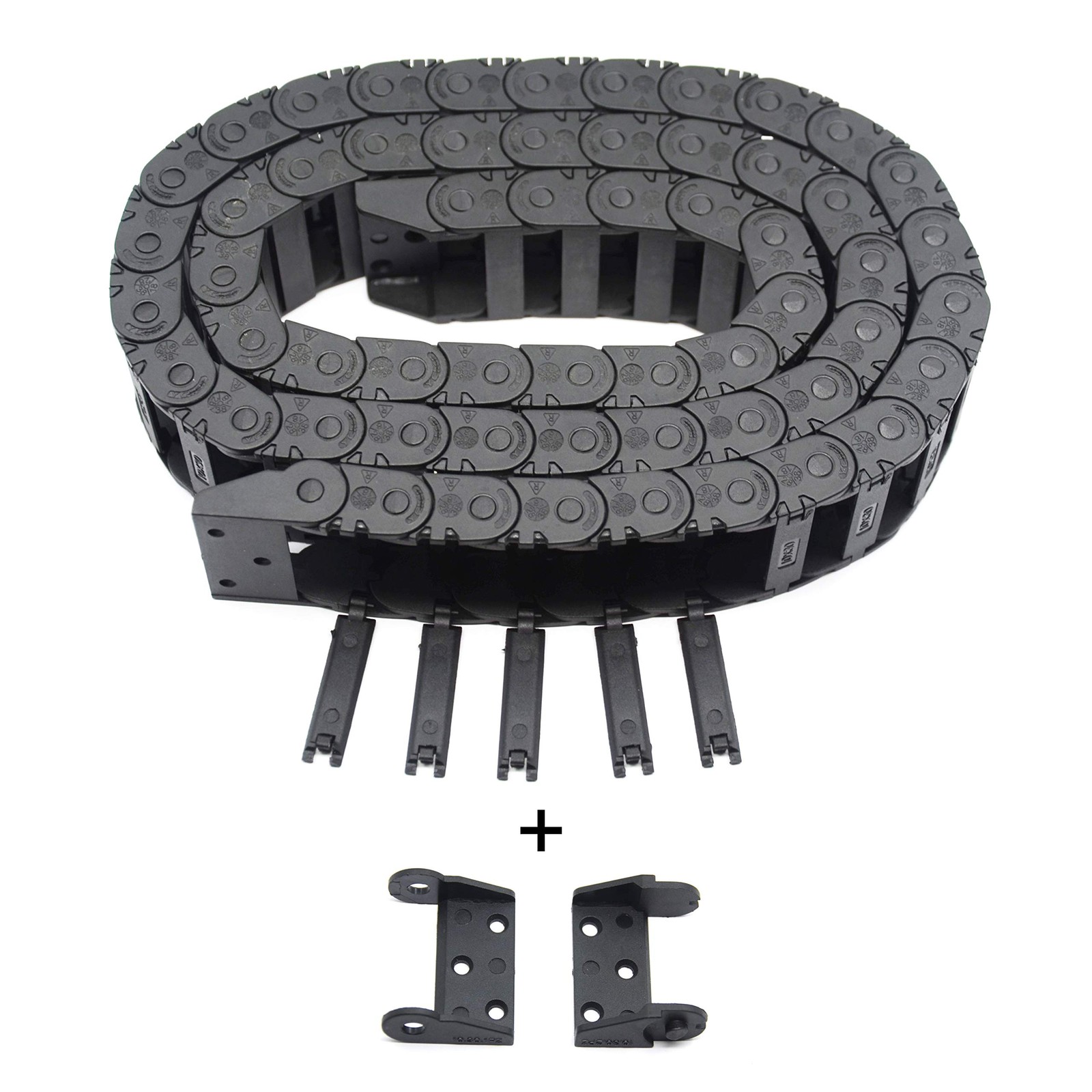 Befenybay R18 Internal Size 10X30mm 1Meter Length Black Plastic 10mmX30mm
