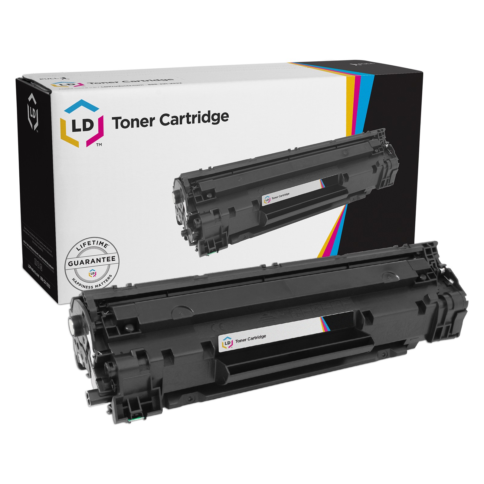 Replacement Replacements Fits for HP 126A Toner Cartridges: Cyan Magenta Yellow