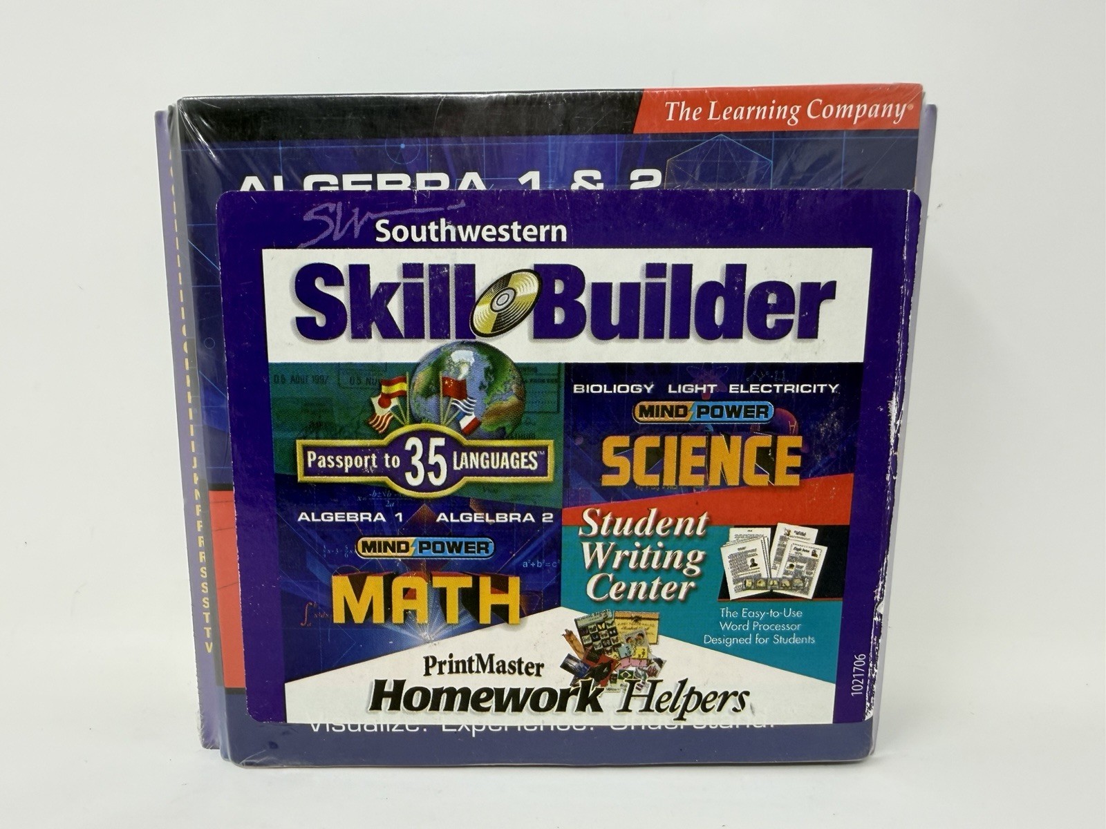 Southwestern PrintMaster Homework Helpers Math/Science Skill Builder CD ROM NEW