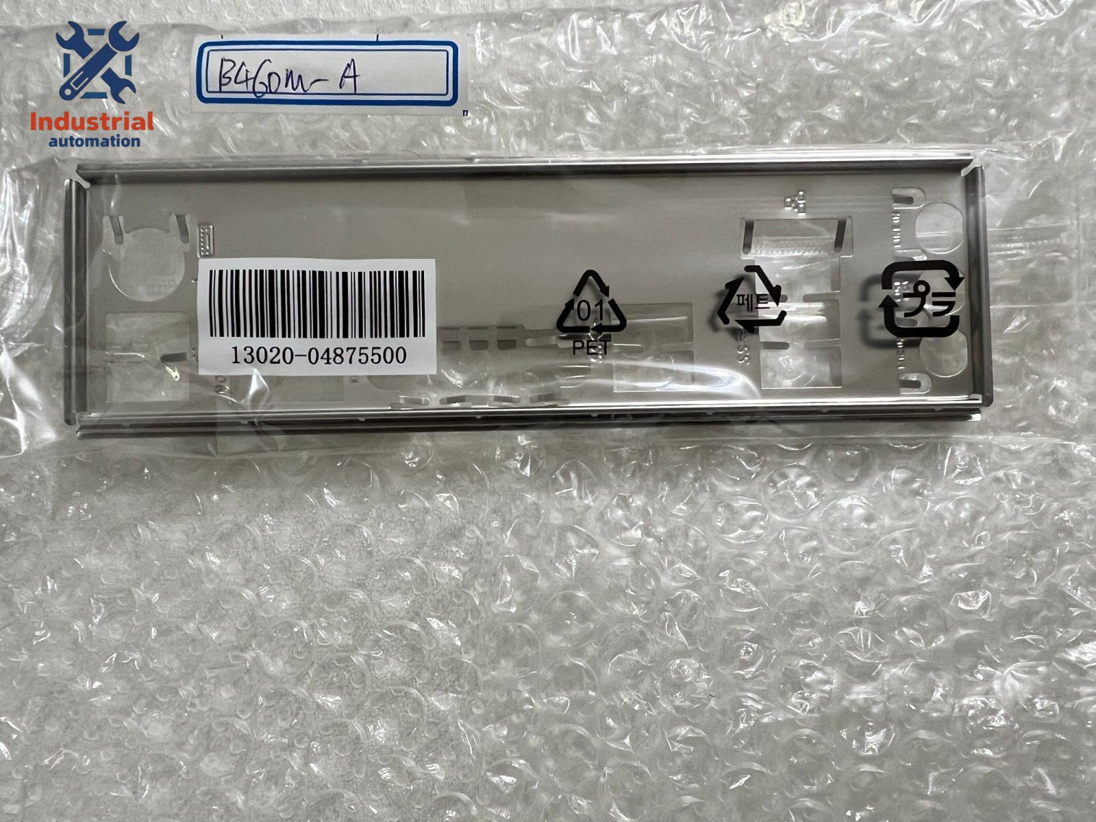NEW ASUS IO SHIELD FOR ASUS PRIME B460MA , PRIME B460M-A , ORIGINAL