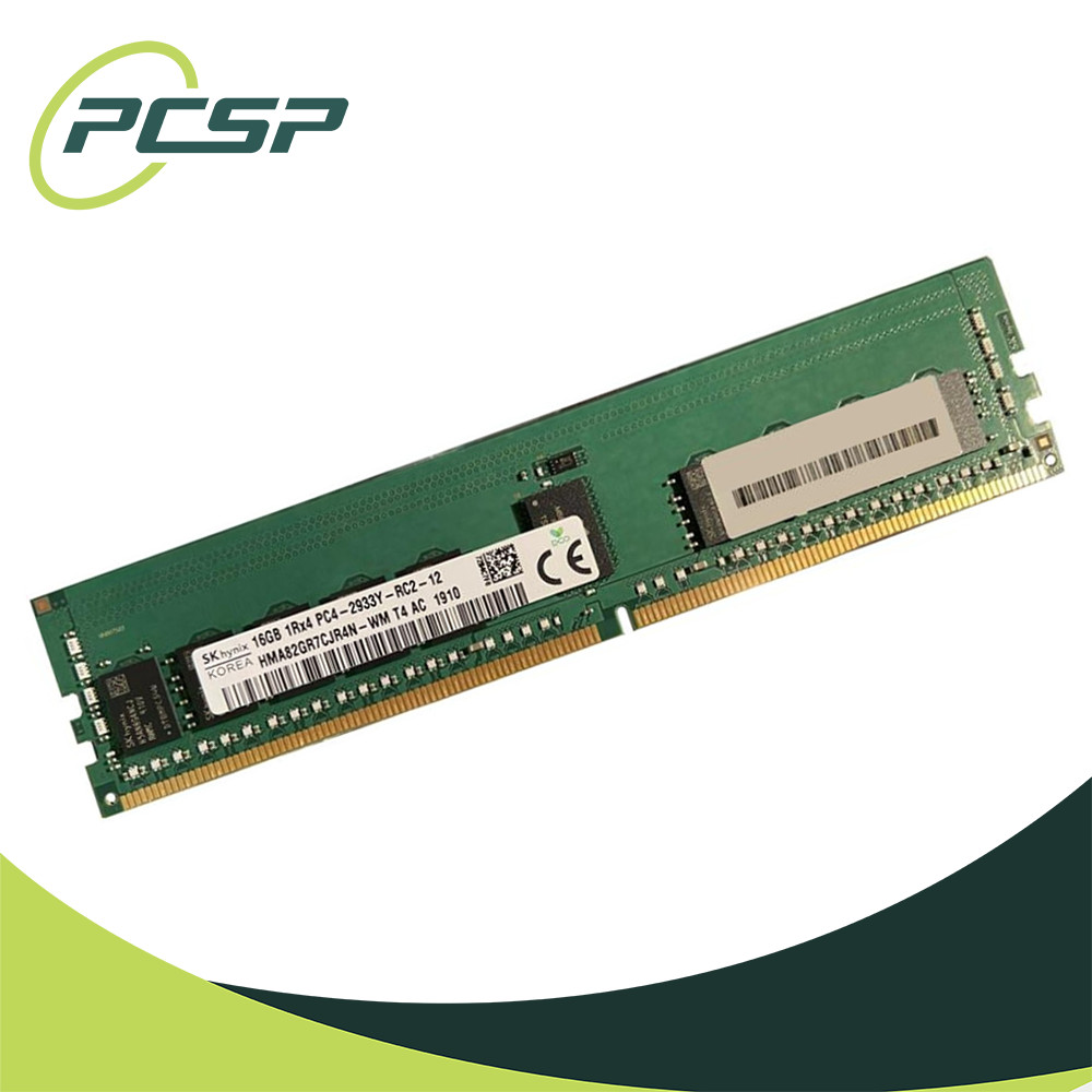 Hynix 16GB PC4-2933Y-R 1Rx4 DDR4 ECC REG RDIMM Server Memory HMA82GR7CJR4N-WM