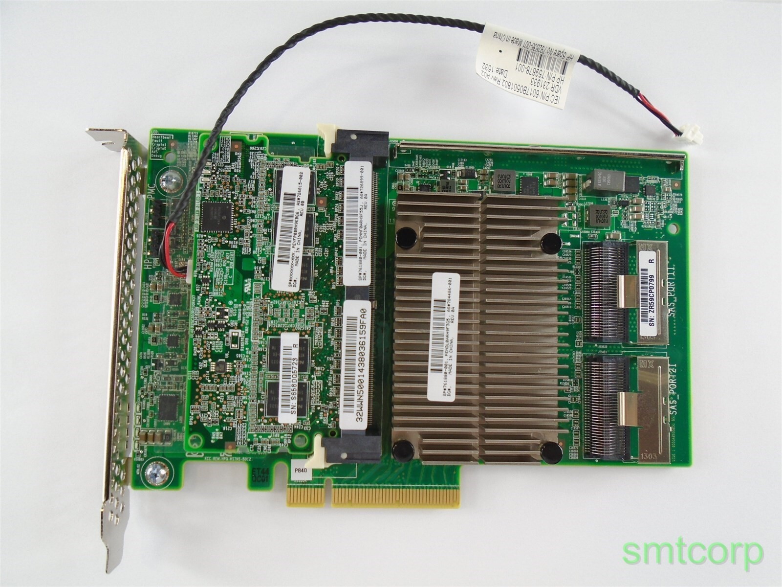 HP Smart Array P840/4GB FBWC 12GB 2-Port SAS Controller 726897-B21 761880-001