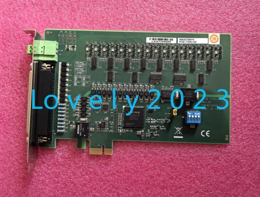 1pc used Advantech acquisition card PCIE-1750U-AE