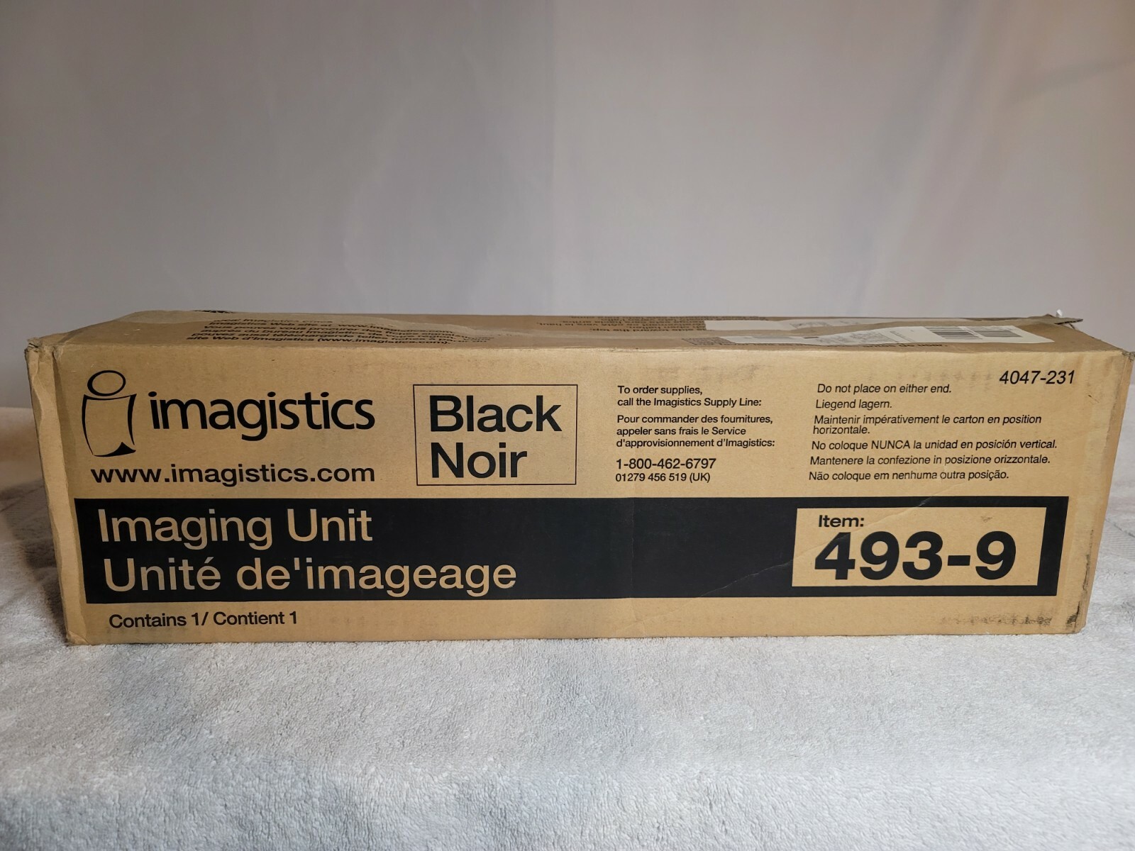 OCE IMAGISTICS 493-9 IMAGING UNIT BLACK IMAGING UNIT 