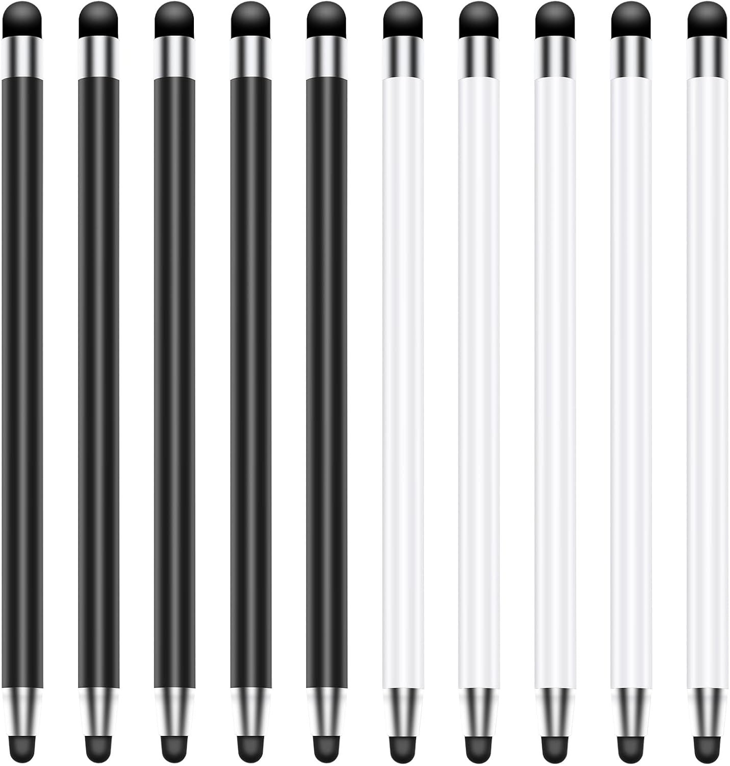 Lightweight Aluminum 10-Pack Stylus Pens – Scratch-Free Touchscreen Experience