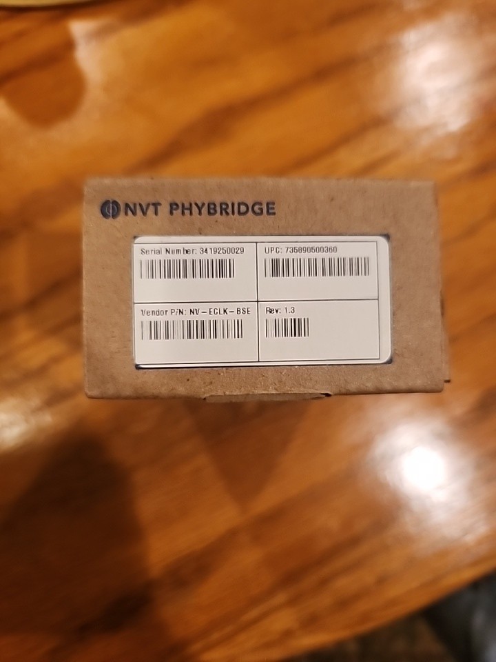 NEW NVT Phybridge NV-FLXLK Single Unit Link Adapter FE Long Reach PoE Over UTP