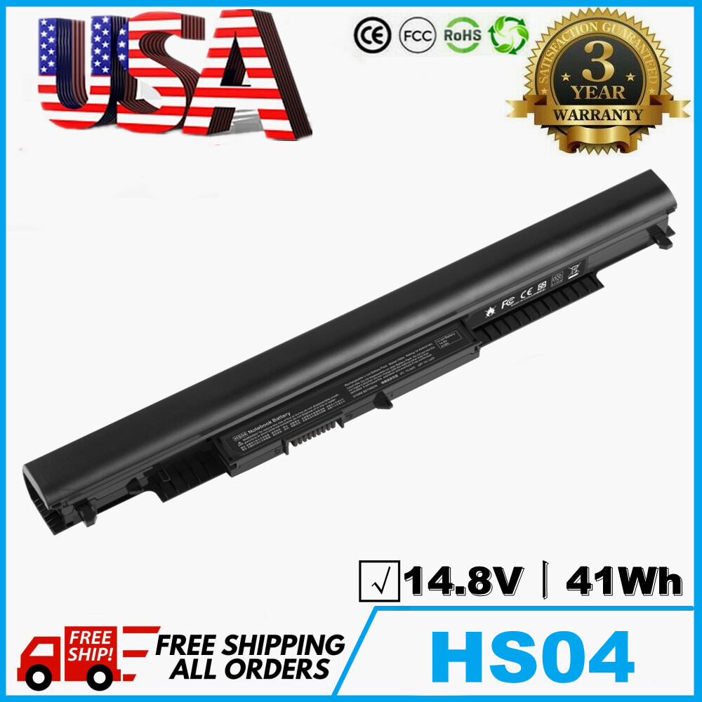 HS03 HS04 Notebook Battery For HP Spare 807957-001 807956-001 807612-421 2700mAh