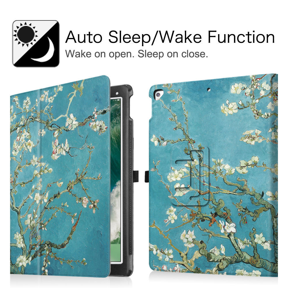 For iPad Pro 12.9 2nd Gen 2017 / 1st Gen 2015 Case Folio Stand Cover Sleep/Wake