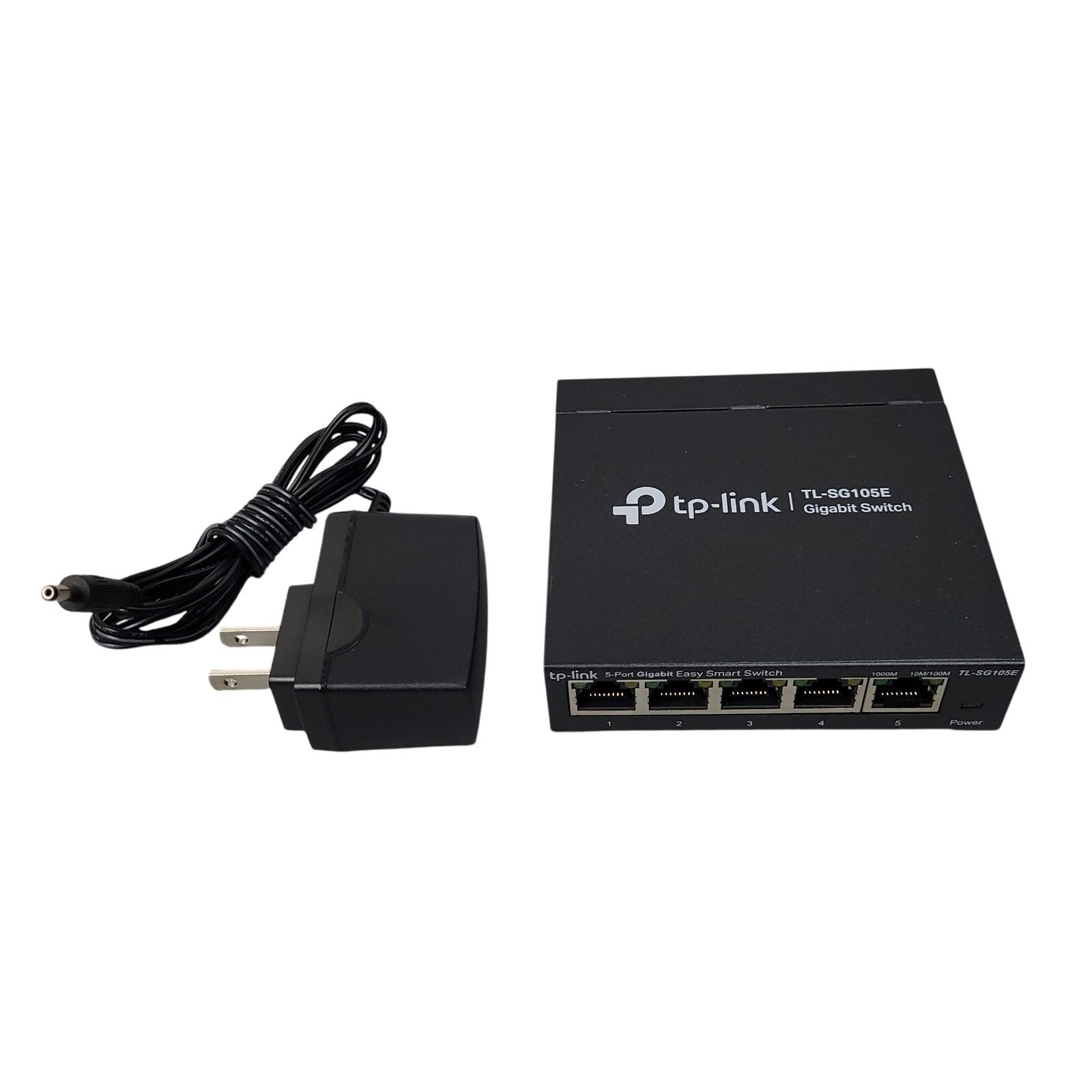 TP-LINK TL-SG105E 5-Port Gigabit Easy Smart Switch SOHO Desktop Switch Black