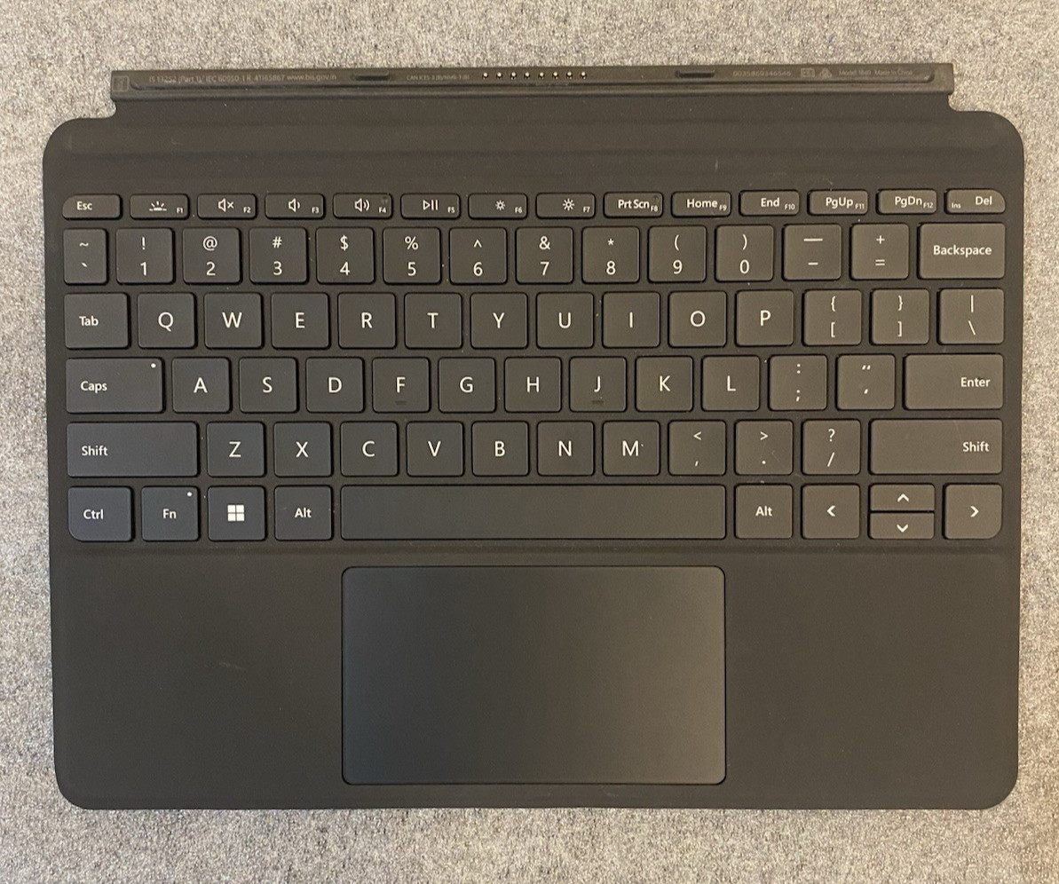 Microsoft Surface Go 2, Go 3, Type Model 1840 Keyboard - Black - Next Day Ship
